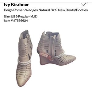 IVY KIrzhner fabulous booties